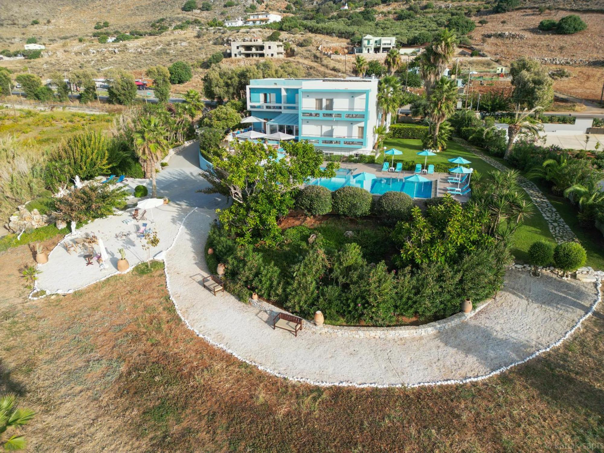 Kanakis Blue Beach Apartments Petres  Esterno foto