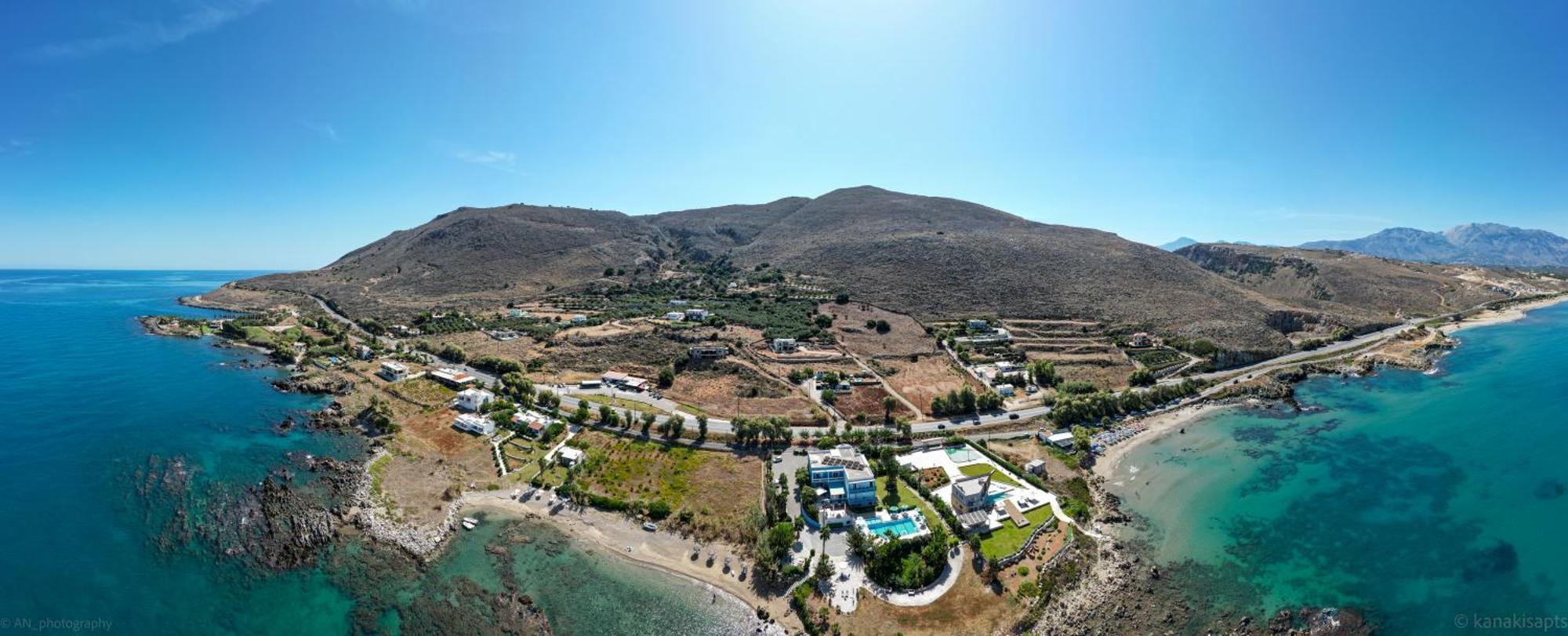 Kanakis Blue Beach Apartments Petres  Esterno foto